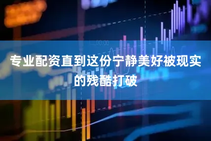 专业配资直到这份宁静美好被现实的残酷打破