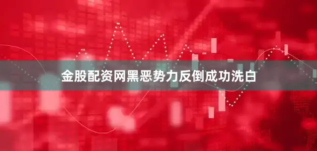 金股配资网黑恶势力反倒成功洗白