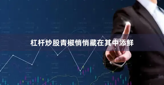 杠杆炒股青椒悄悄藏在其中添鲜